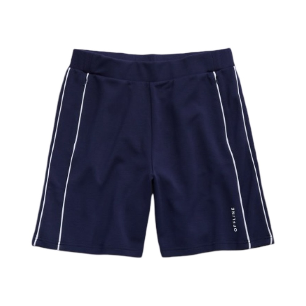 OFFLINE By Aerie ChillUp Long Shorts / Basketball Shorts in navy color